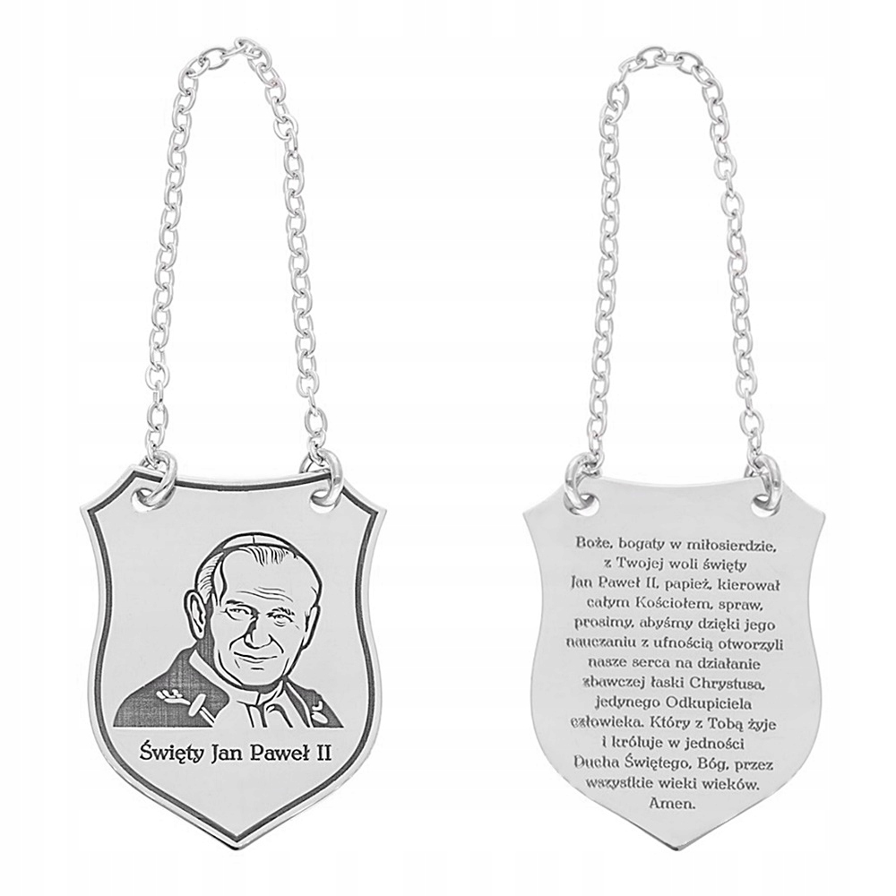 Stříbrný Ryngraf Ag 925 Svatý Jan Pavel II PW0130324R