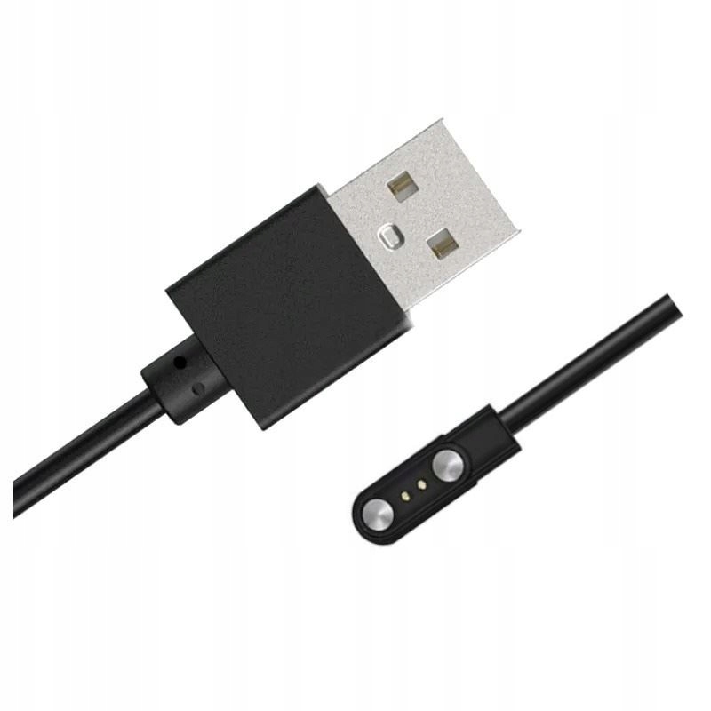 Nabíjačka USB kábel 2 PIN pre inteligentné hodinky KW10 KW20 Rubicon RNBE37 RNBE45