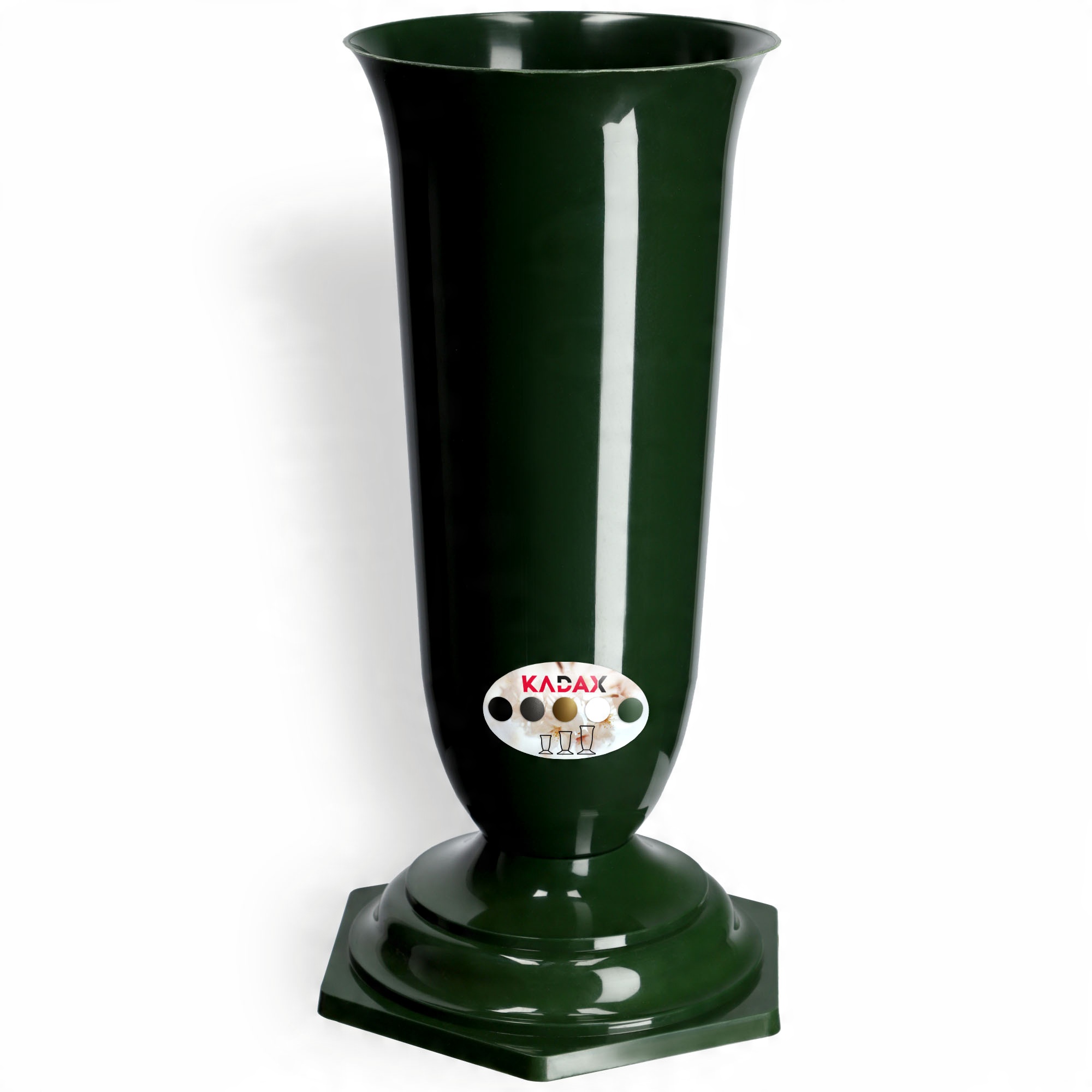 

Wazon Flakon Cmentarz Grób Nagrobek Zielony 37cm