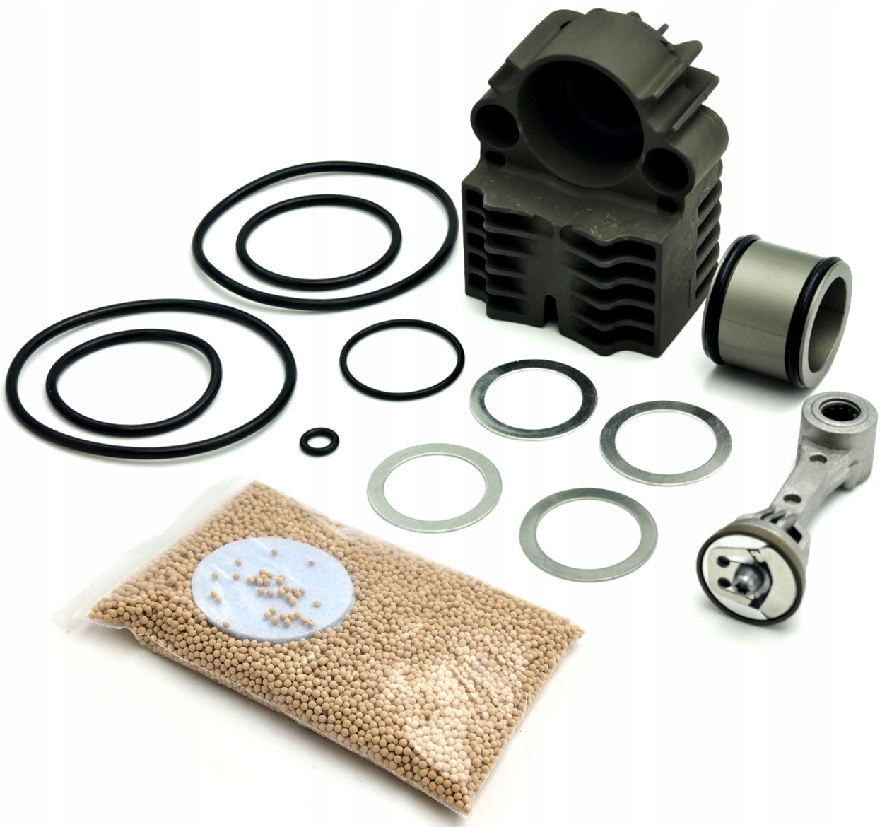 Opravná Sada Kompresoru Porsche Cayenne II 92A 2011-2015 Granulát Nový