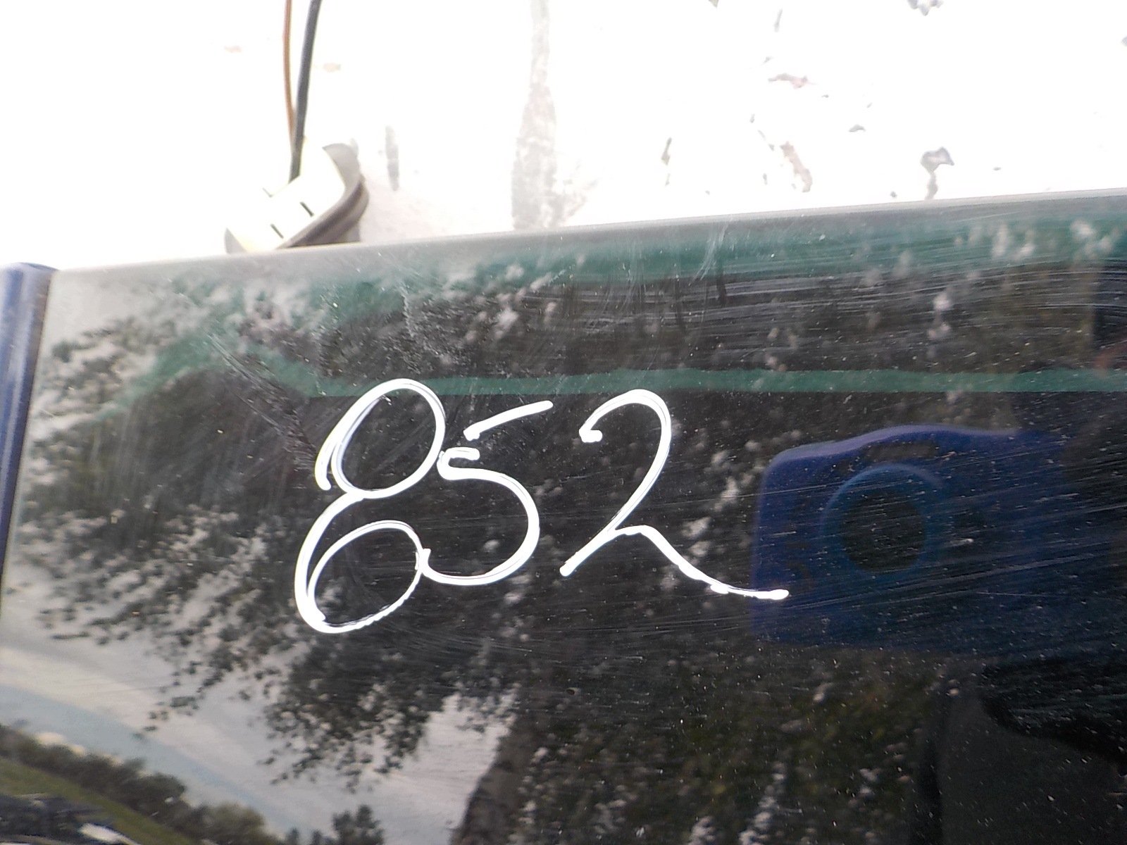 852 SKODA YETI boot door rear