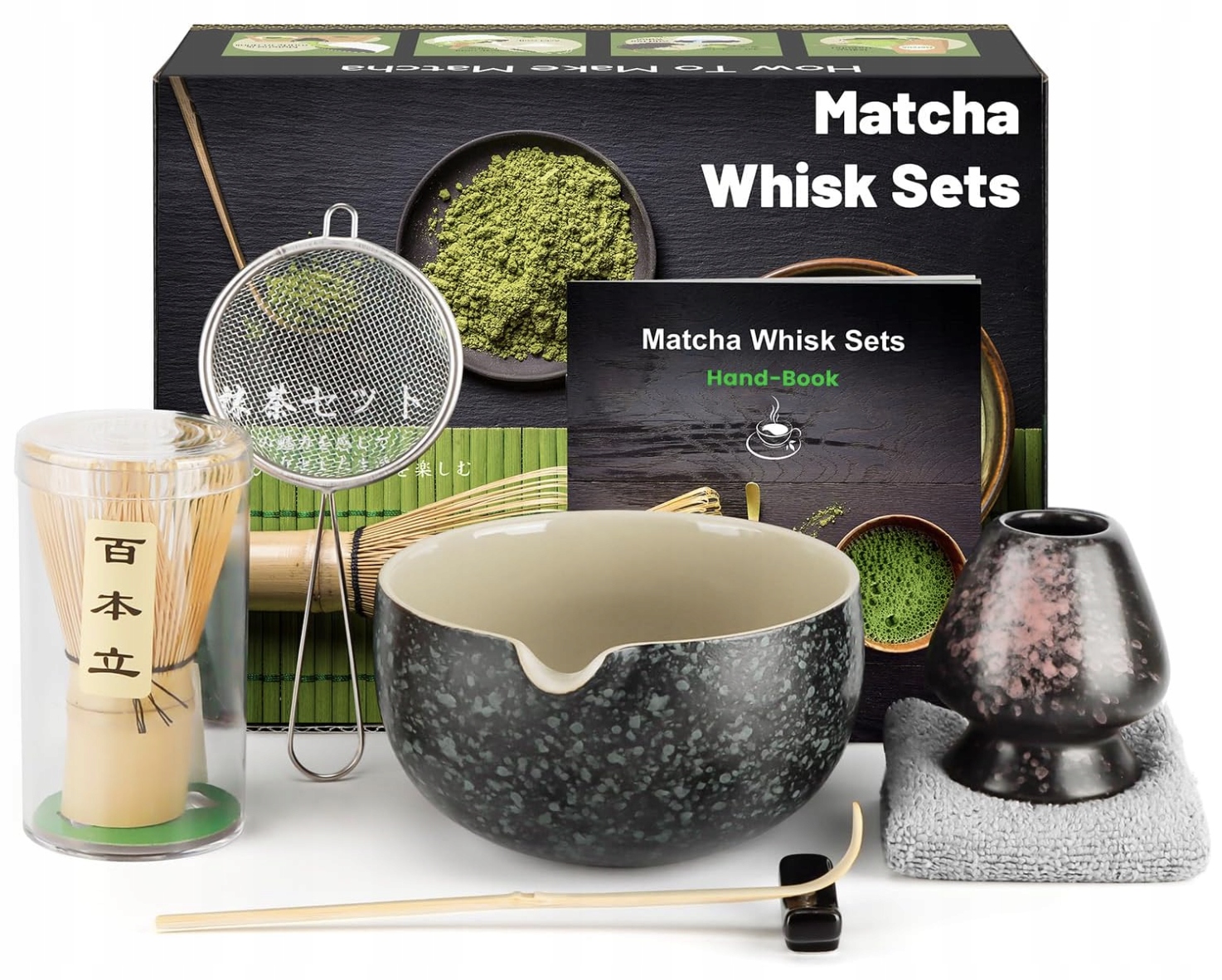 Levně Sada pro Matchu 7 El. Tradiční japonská slavnost vaření Moje Matcha