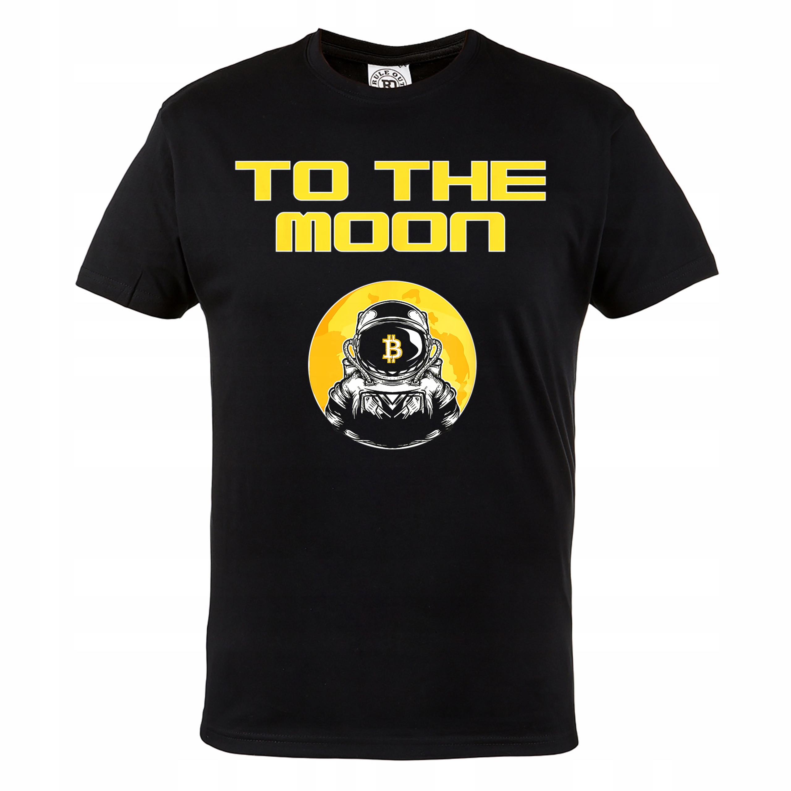 

Męska Koszulka Z Nadrukiem Bitcoin Kryptowaluty