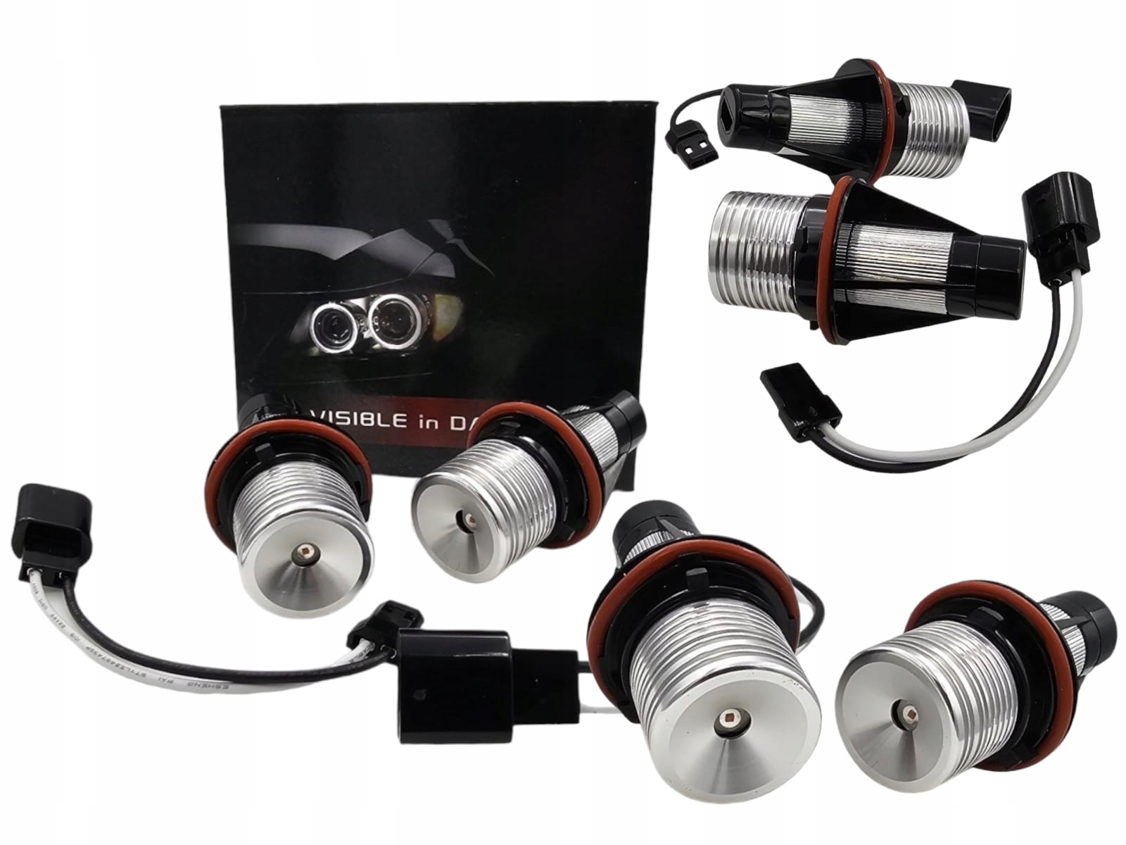 Led Fixy Kroužky Bmw E39 E53 E60 E61 E63 E64 E65 E66 E82 E87 E88 Žluté