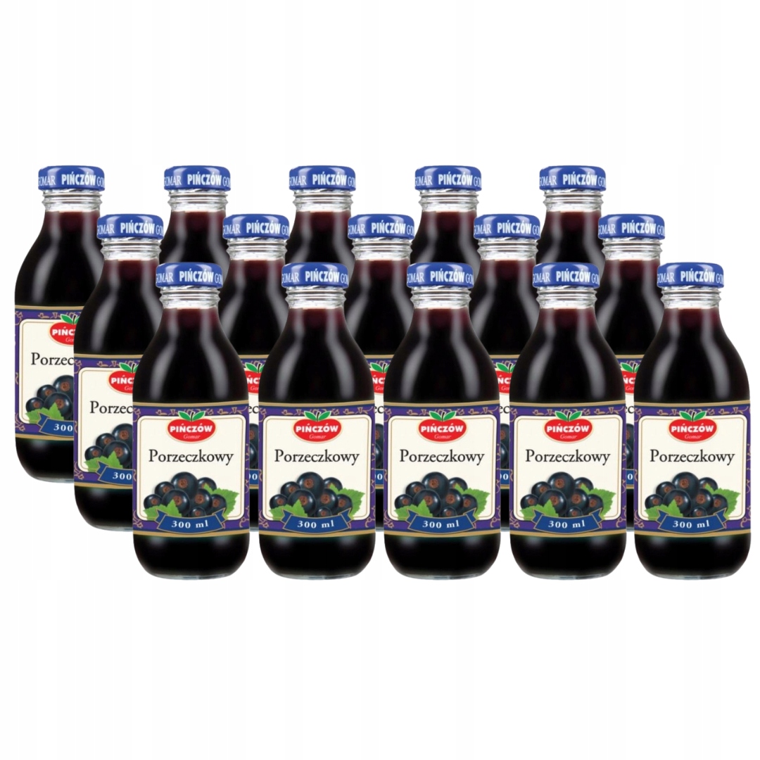 Levně Gomar Pińów nektar z černého rybízu 300 ml x 15 kusů