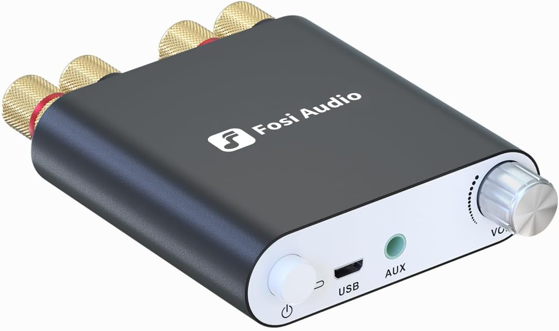 Bluetooth výkonový zesilovač Mini Fosi Audio ZK1002D 100W x2