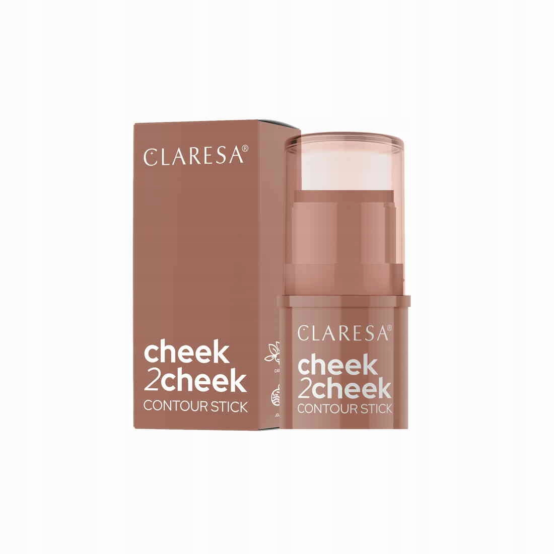 Claresa Cheek 2 Cheek Bronzer w Sztyfcie 01 Neutral Sand