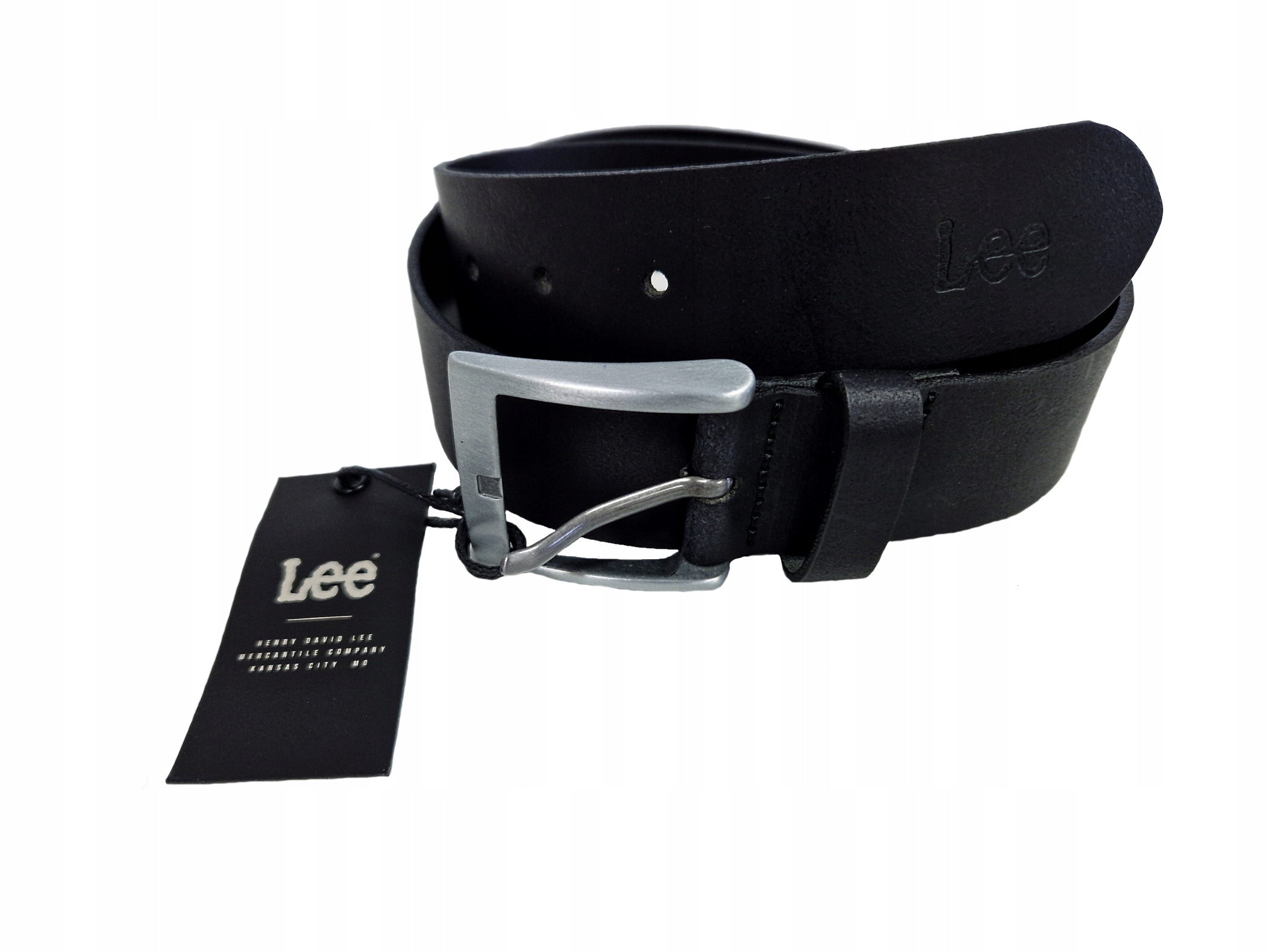 Pasek skórzany Lee Basic Belt rozmiar 85 cm