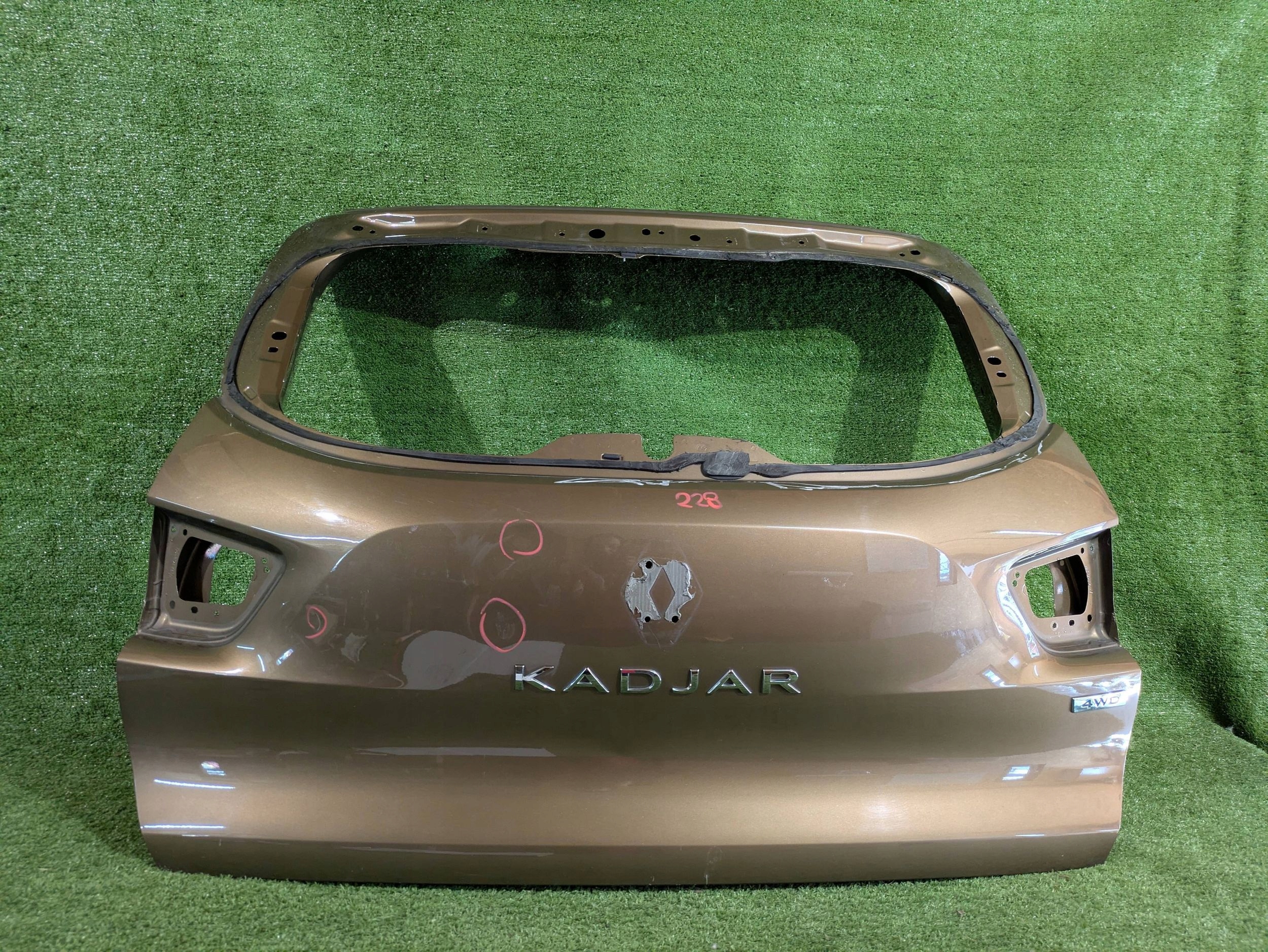 boot doors rear part boot RENAULT KADJAR 16- NR.228