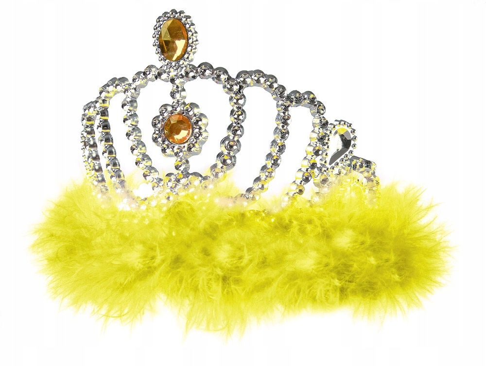 

Strój Korona Diadem Dla Księżniczki Kryształ Pióra