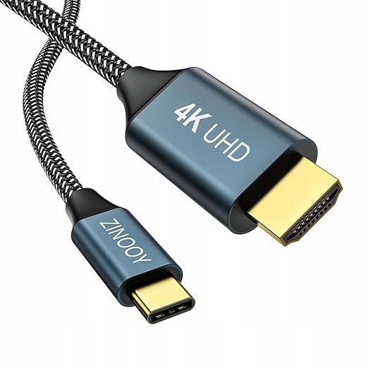 Kabel USB-C na HDMI 4K 60Hz HDR Thunderbolt 3 2m