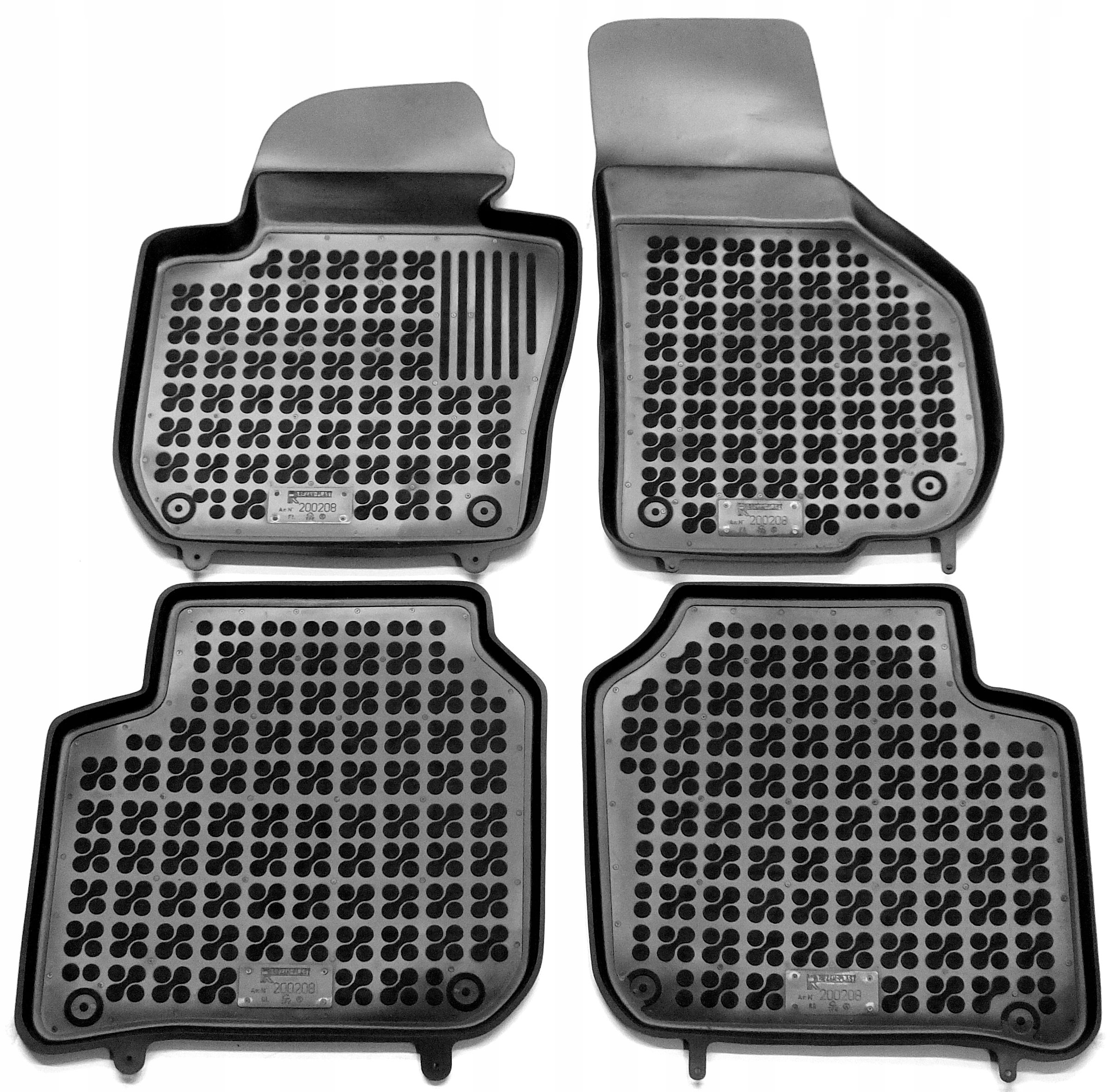 Килимки Різати-Пластик резинові 200208 4 el.