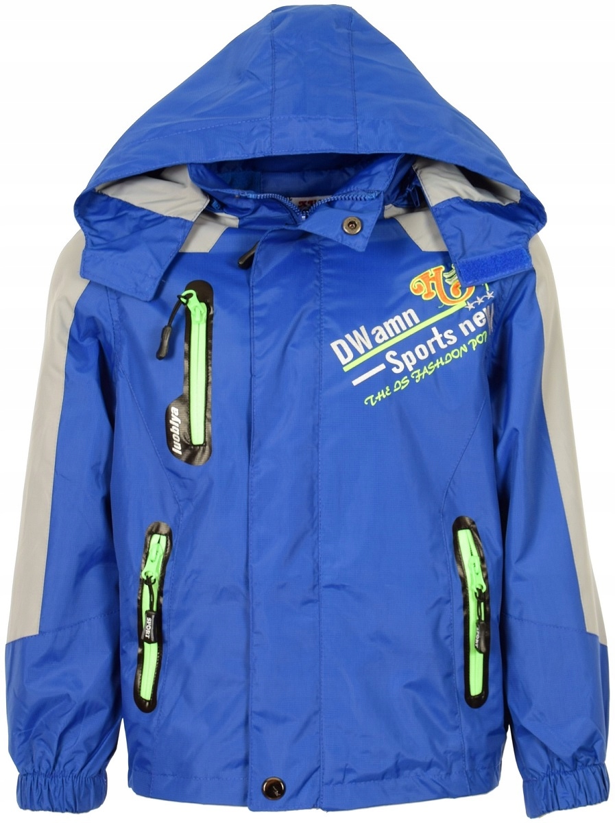 KURTKA WIOSENNA/JESIENNA Z9808Z N8 NIEPRZEMAKALNA POLAR ODBLASKI 122/128 Marka Inna marka