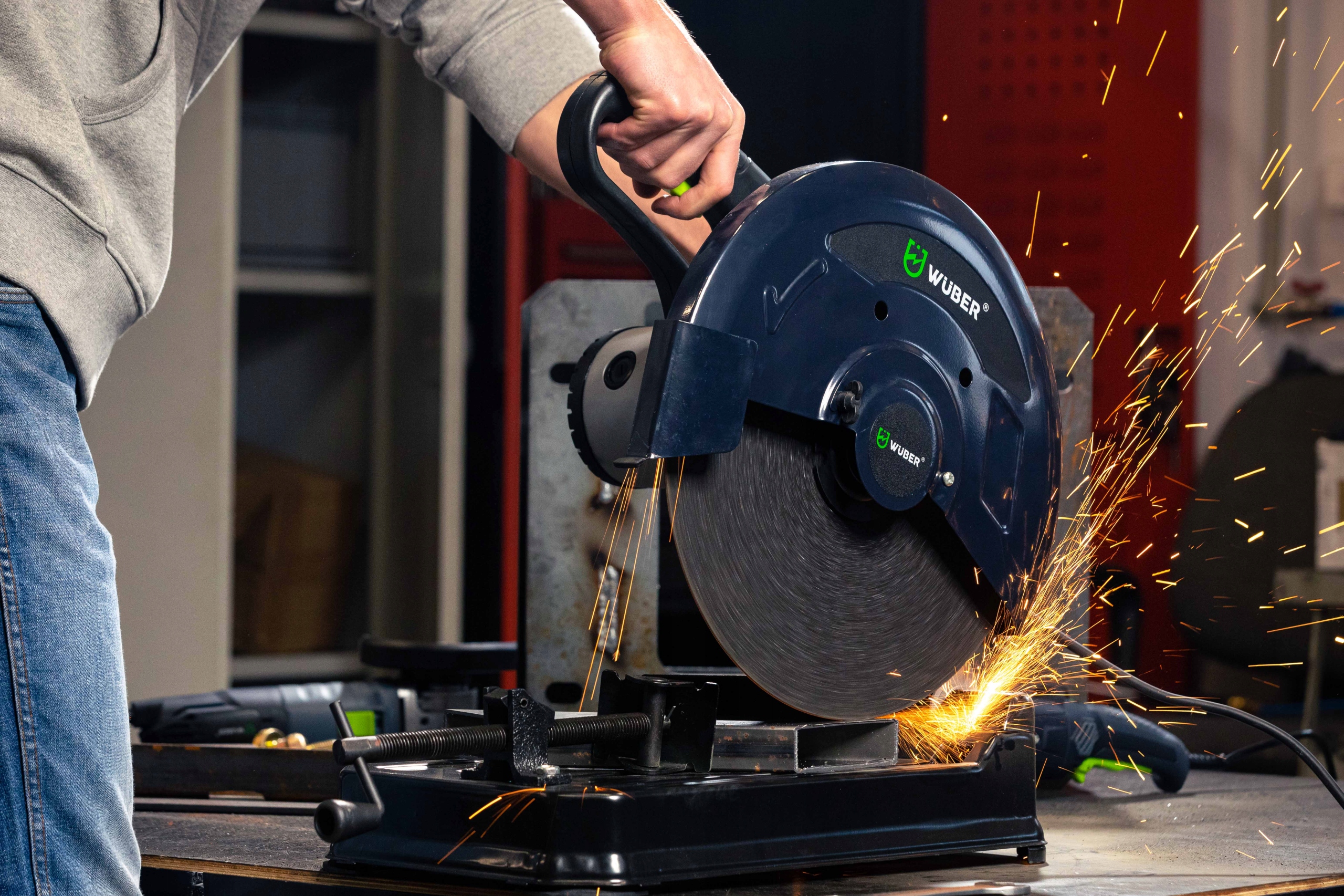 PIŁA UKOŚNICA PRZECINARKA DO METALU 2950W 2xTARCZA EAN (GTIN) 5908239734077