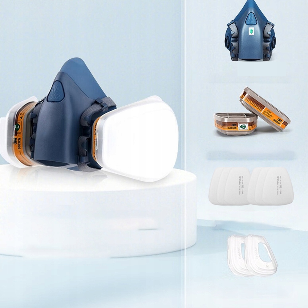 Półmaska Maska Przeciwpyłowa Kompletna z Filtra EAN (GTIN) 0191491775819