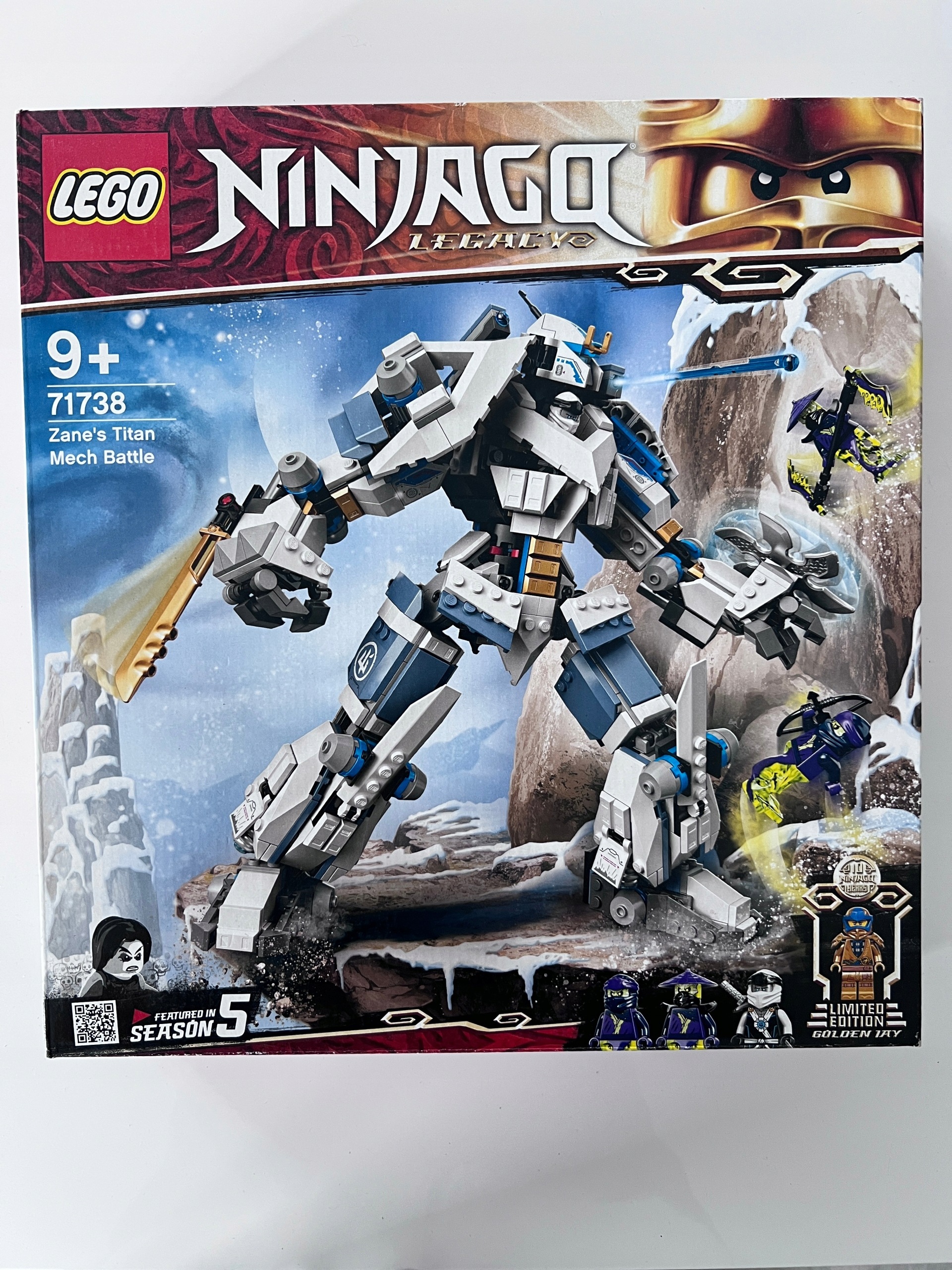 Klocki Lego Ninjago 71738 Starcie Tytanów Mech
