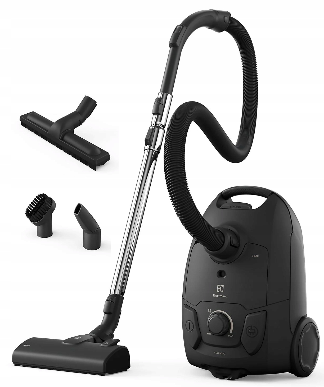 ODKURZACZ ELECTROLUX CZARNY EB51C2GG 3L LEKKI 650W CICHY ZASIĘG PRACY 8,5M