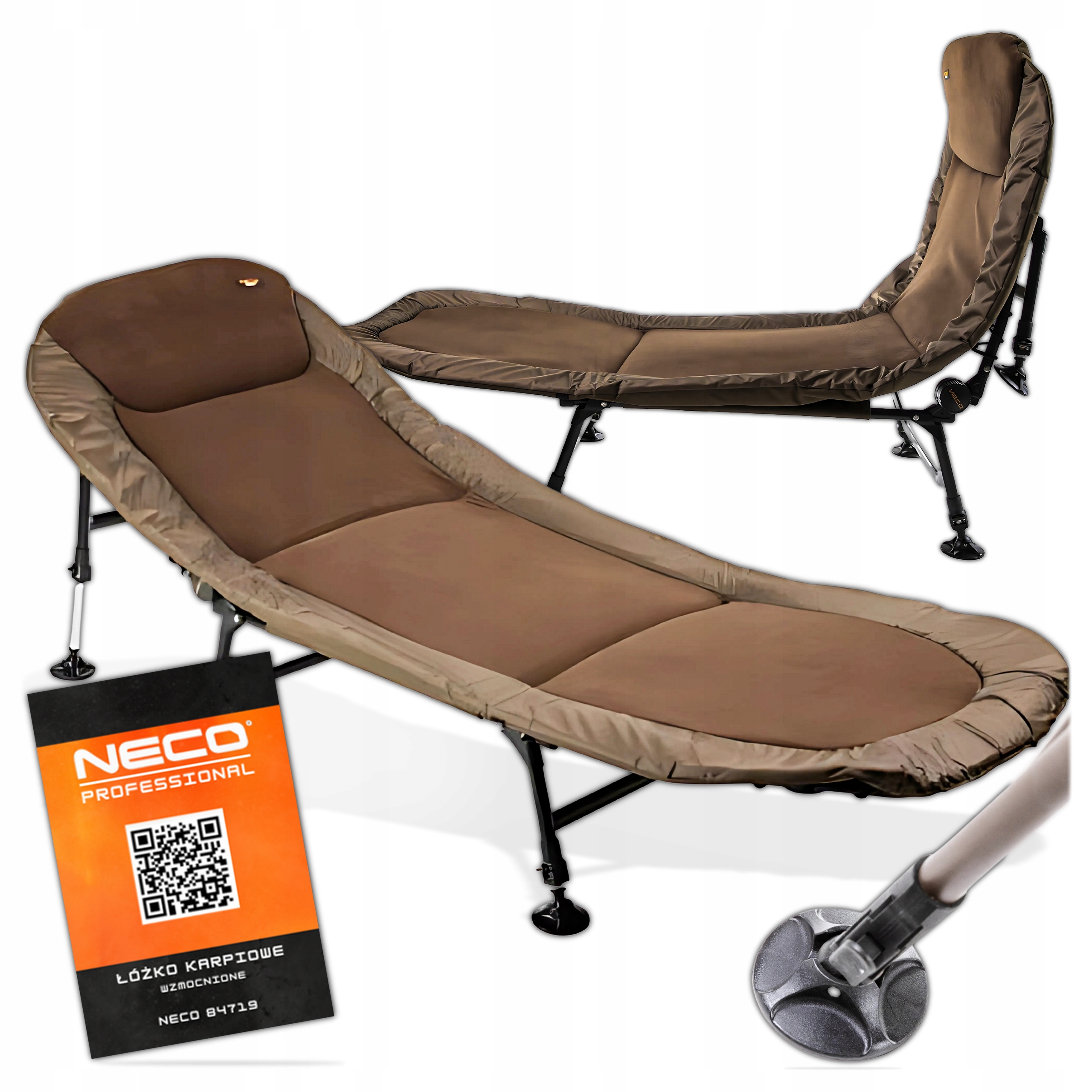 Karpiové Lůžko Neco 6 Nohou 200 x 74 cm