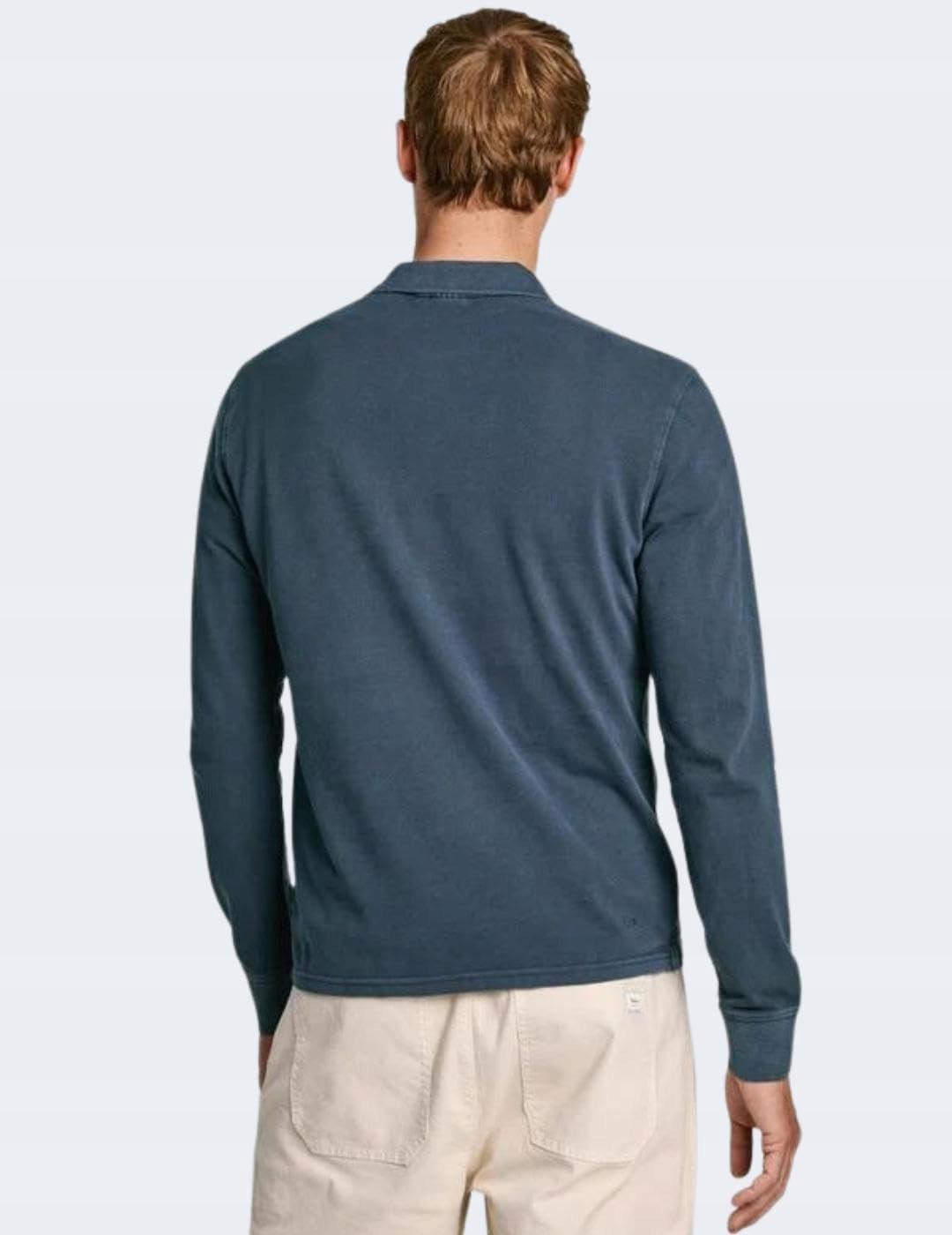 pánská polokošile Pepe Jeans New Oliver Gd Ls Blue XXL