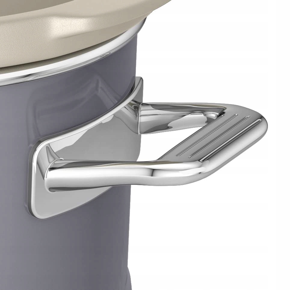 SWAN Retro Wolnowar 3,5L Ceramiczny Antyadhezyjny Szary 200W 3 Temperatury — miniatura 8