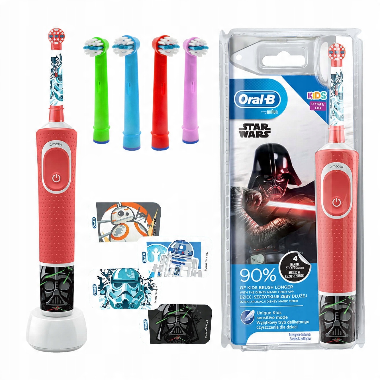 

Szczoteczka Elektryczna Oral-b Starwars Dla Dzieci