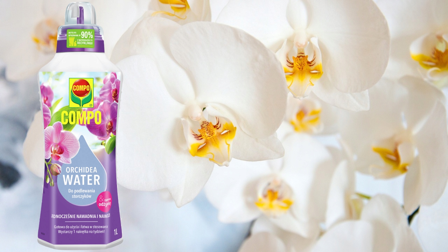 WODA DO STORCZYKÓW ODŻYWKA NAWADNIA I NAWOZI 1L Pojemność 1 l