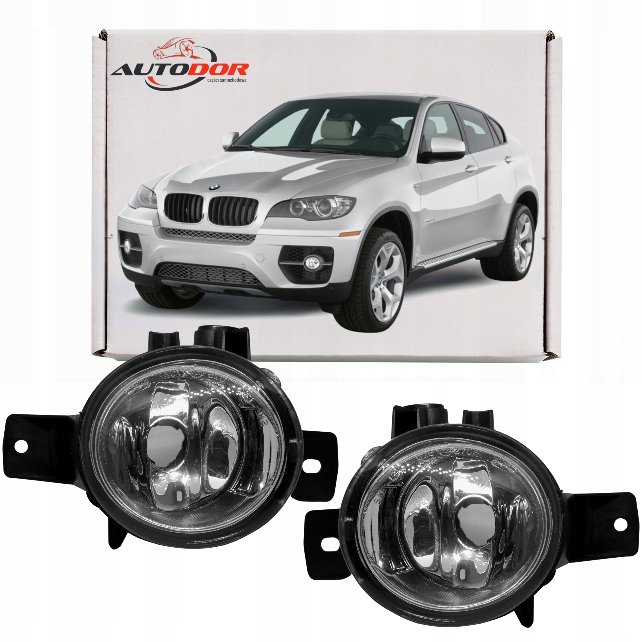 Bmw X6 E71 2008-2012 Halogenová Mlhová Světla Nová Levá Pravá Sada