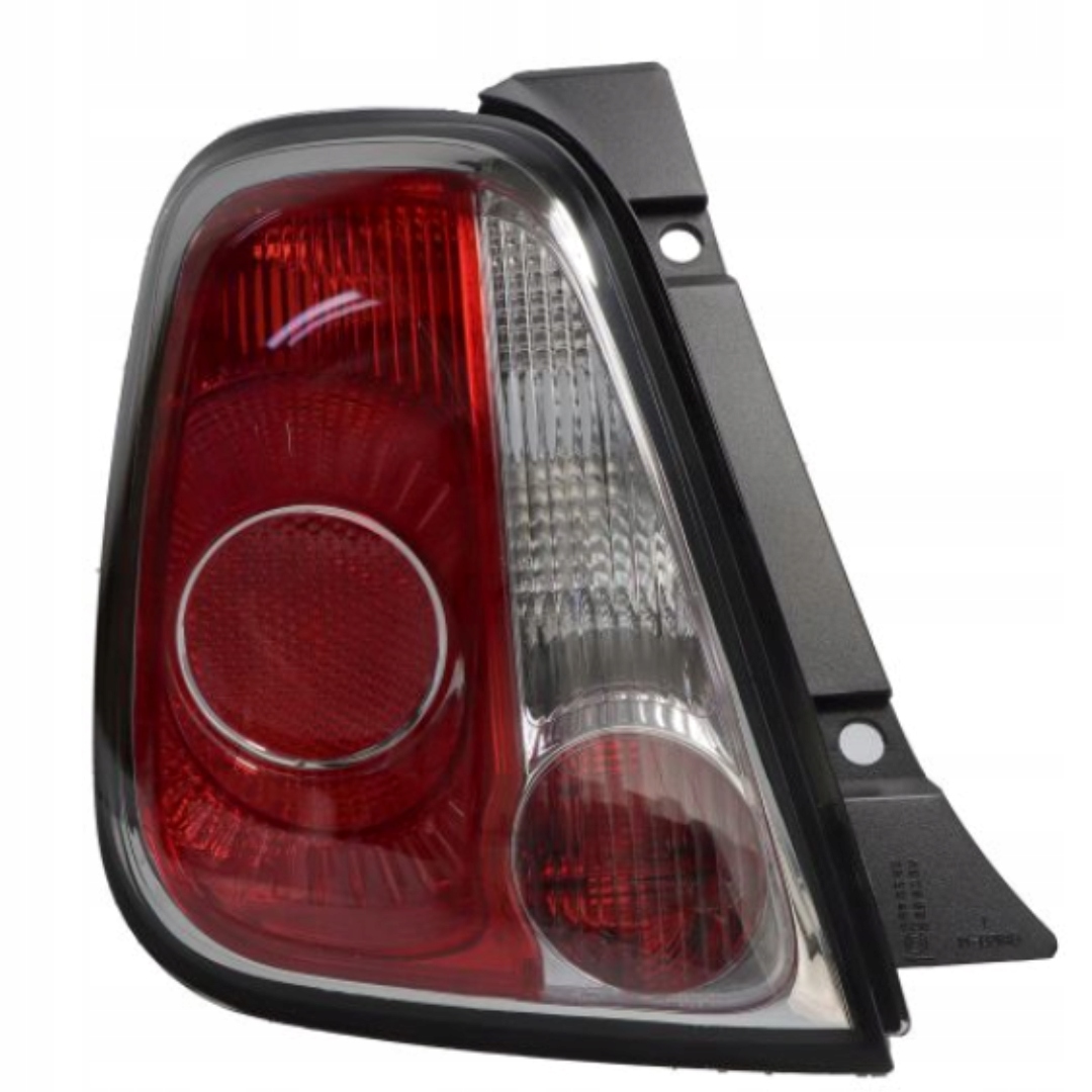 Fiat 500 Zadní Světlo Levé Homologace Bez Žárovky