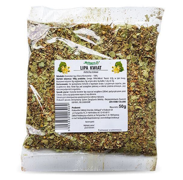 

Herbapol Kwiat Lipy Herbatka Ziołowa Odporność 50G
