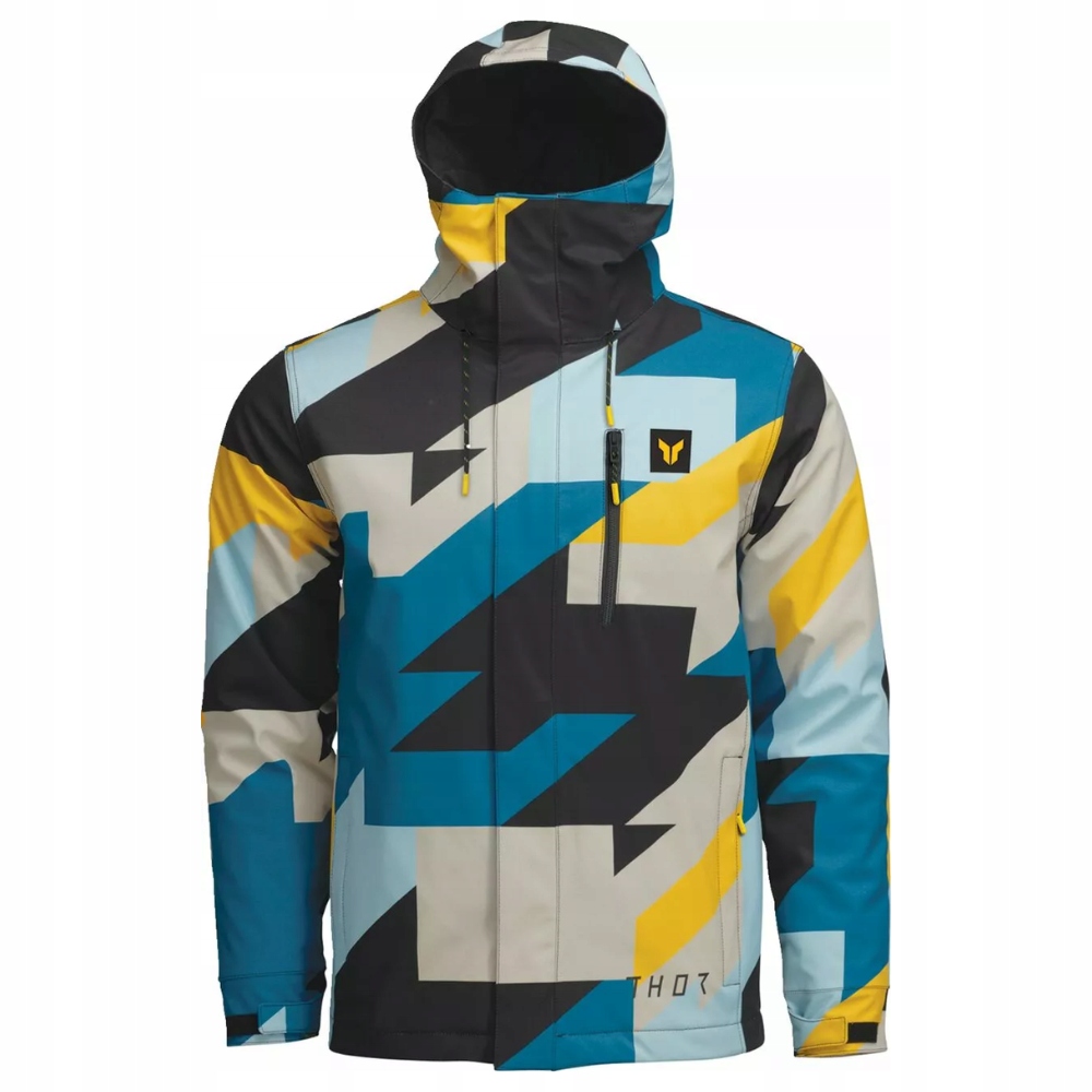 Bunda Na Crossa Quada Thor Tour Brave Blue/yellow M 29200818