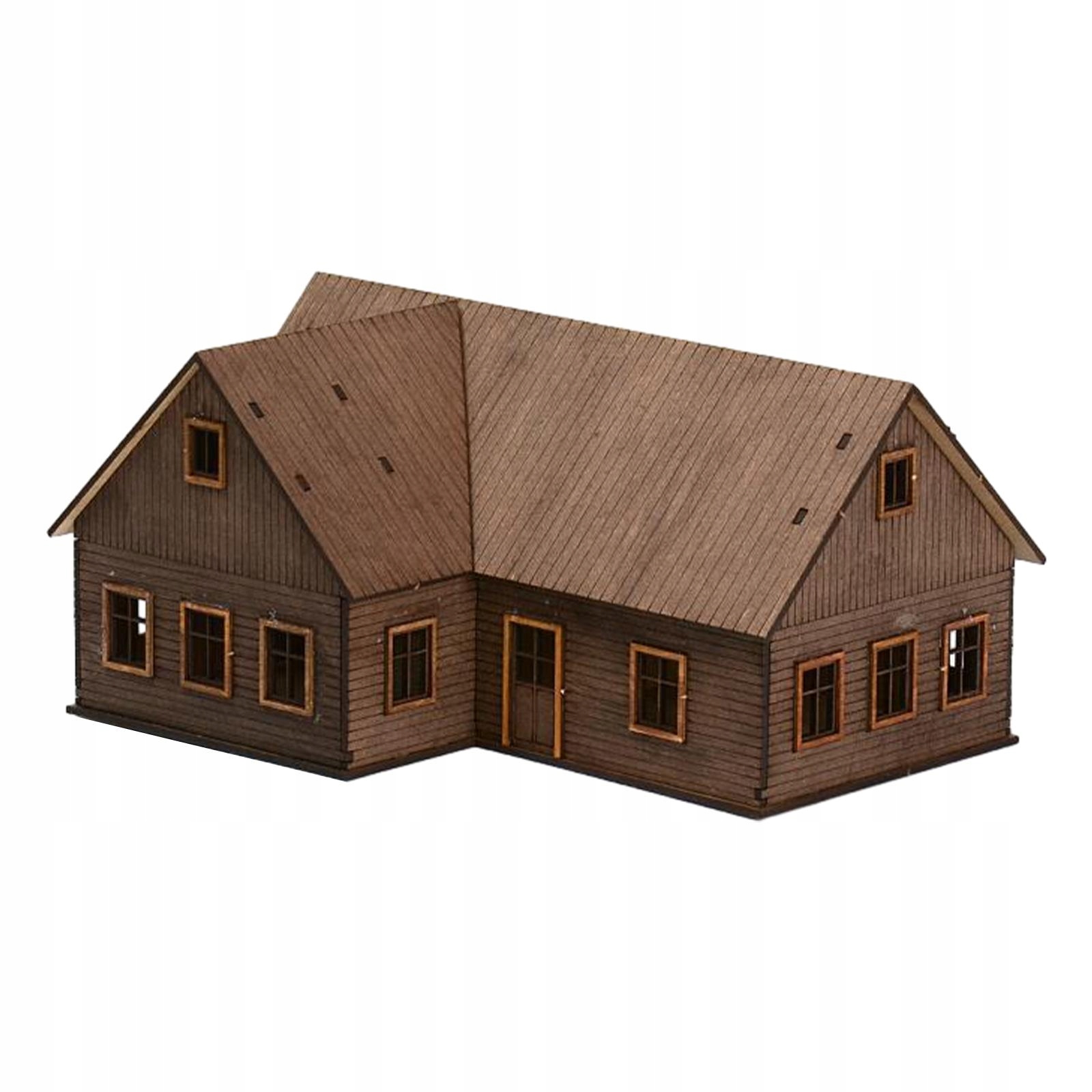 modele budynków dom 1/72 modele budynków Styl B Materiał drewno