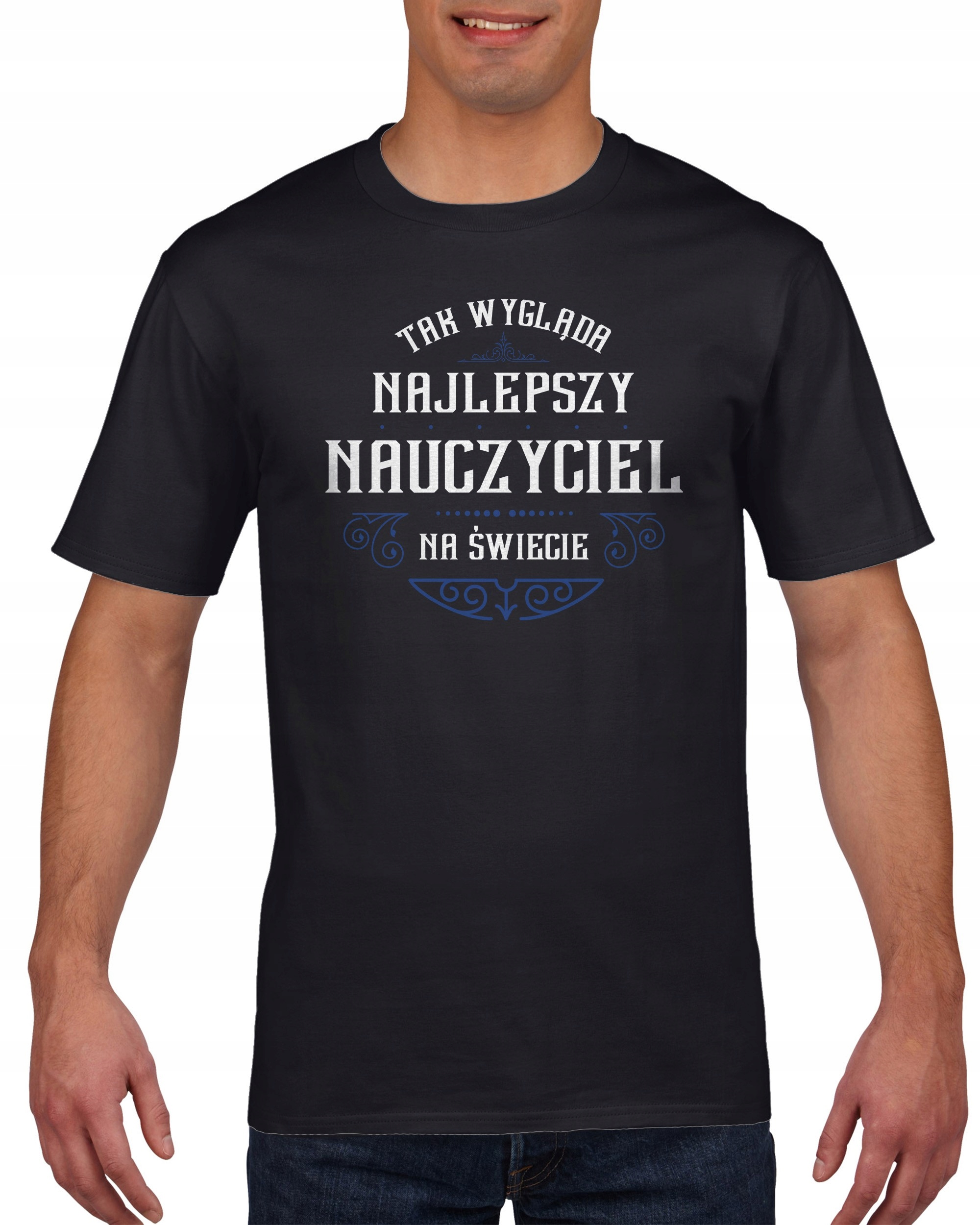 

Koszulka męska Najlepszy Nauczyciel Na Swieci c M