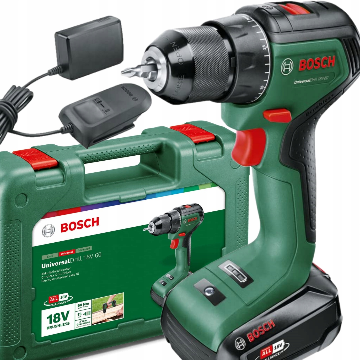 

Wiertarka Wkrętarka Bosch Bezszczotkowa 60 Nm