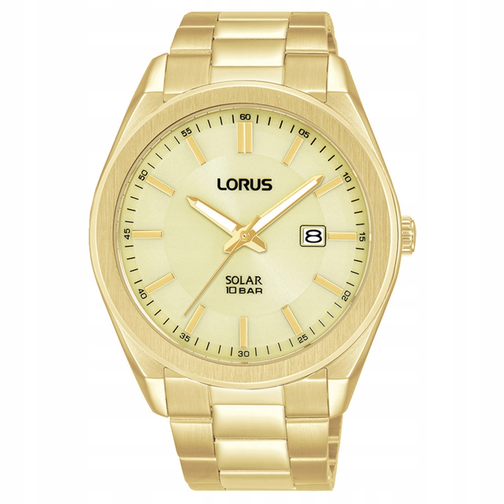 Pánské Hodinky Lorus RX356AX9 zlatý náramek