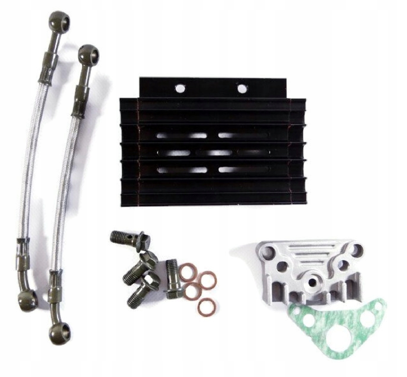 MRF14-116-004BK - МАСЛЯНЫЙ РАДИАТОР MRF PITBIKE ПОЛНЫЙ КОМПЛЕКТ