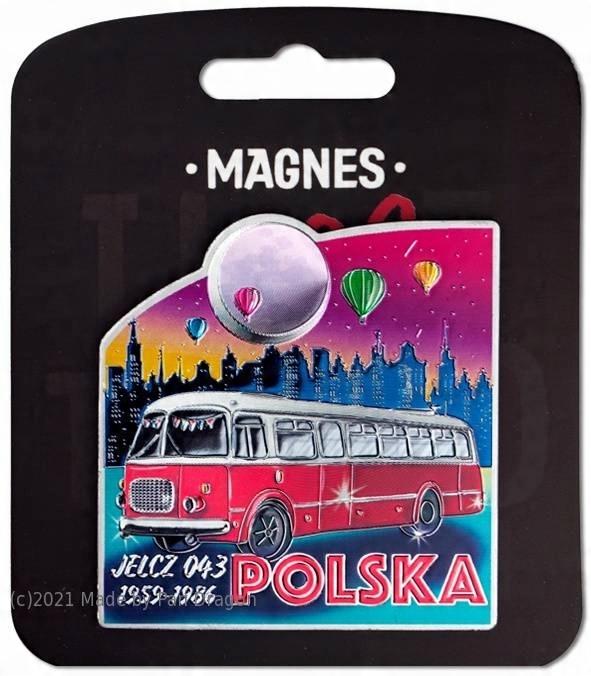 

Magnes I Love Poland Jelcz