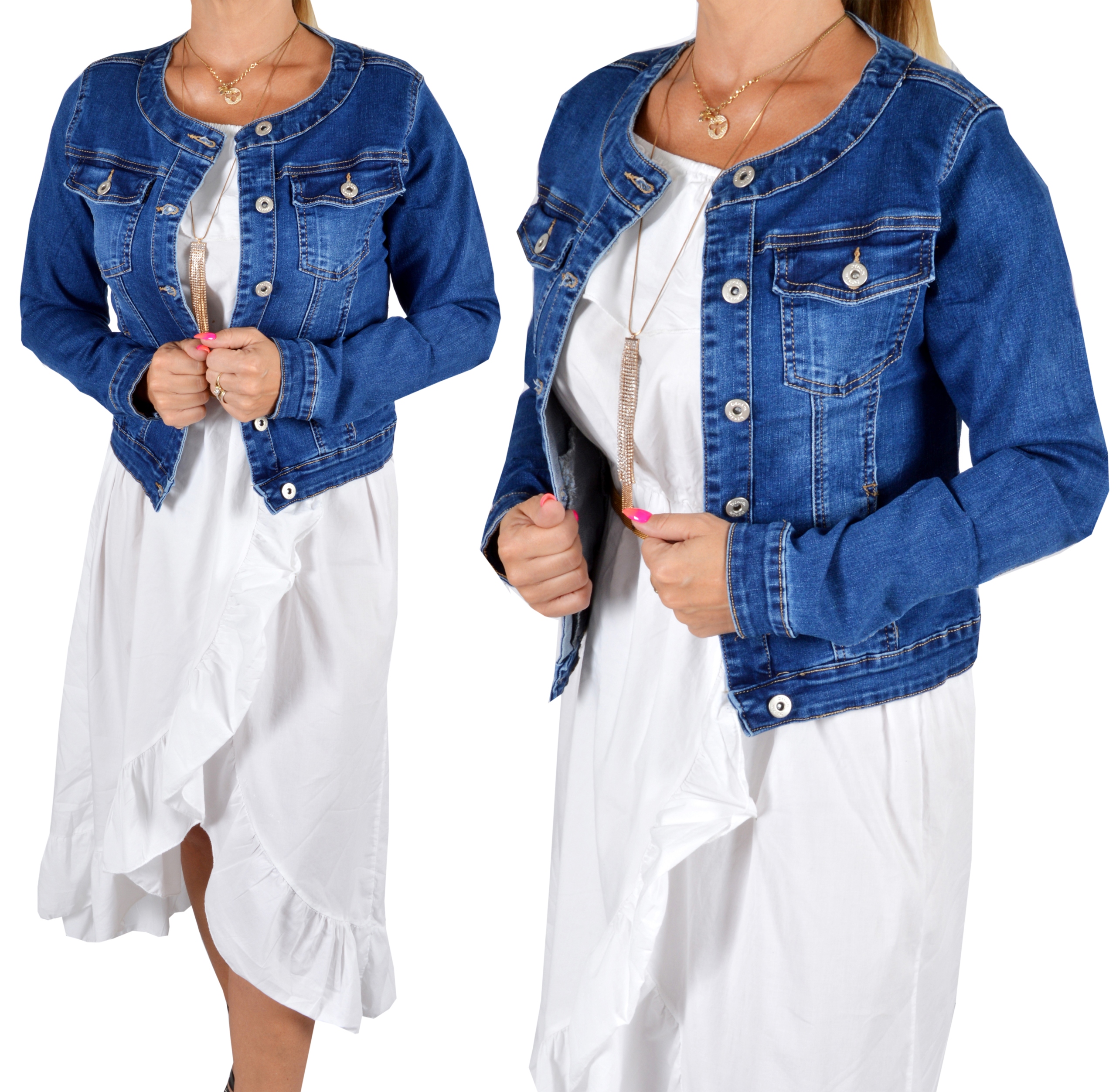 

Katana Jeans Kurtka Jeansowa Damska Chanelka New