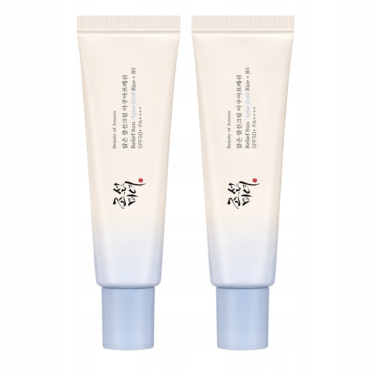 Beauty of Joseon Relief Sun Aqua Fresh Rice+B5 SPF50 50 ml sada 2 ks