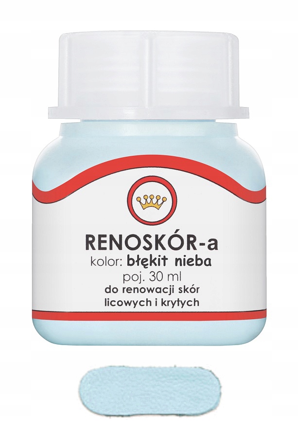 

Renoskór Farba Lakier Do Skóry Błękit Nieba 30ml
