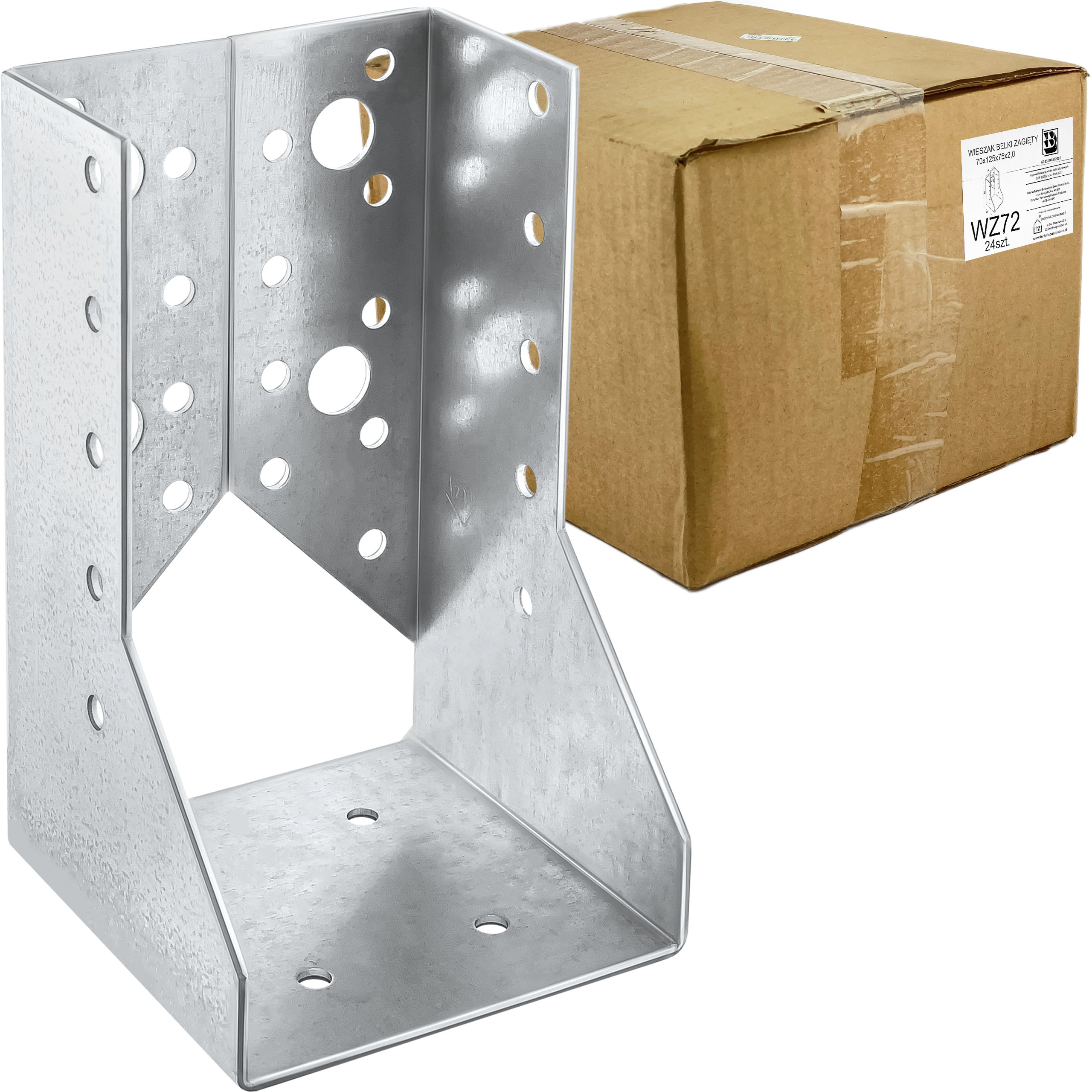 Belki 70 x 125 držák spojka WZ72 24ks