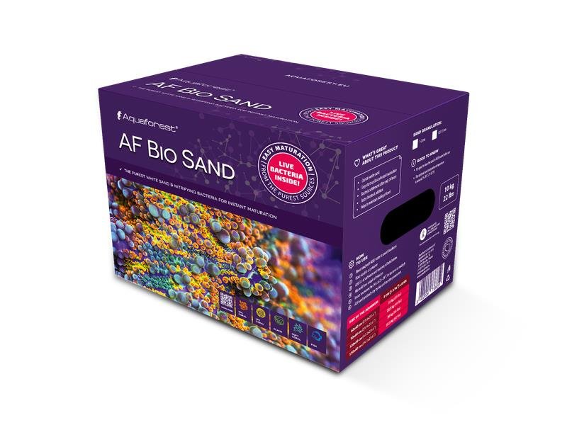 Levně Písek Do Mořského Akvária Bílý Korálový Štěrk Bio Sand 1-2 MM 10 Kg
