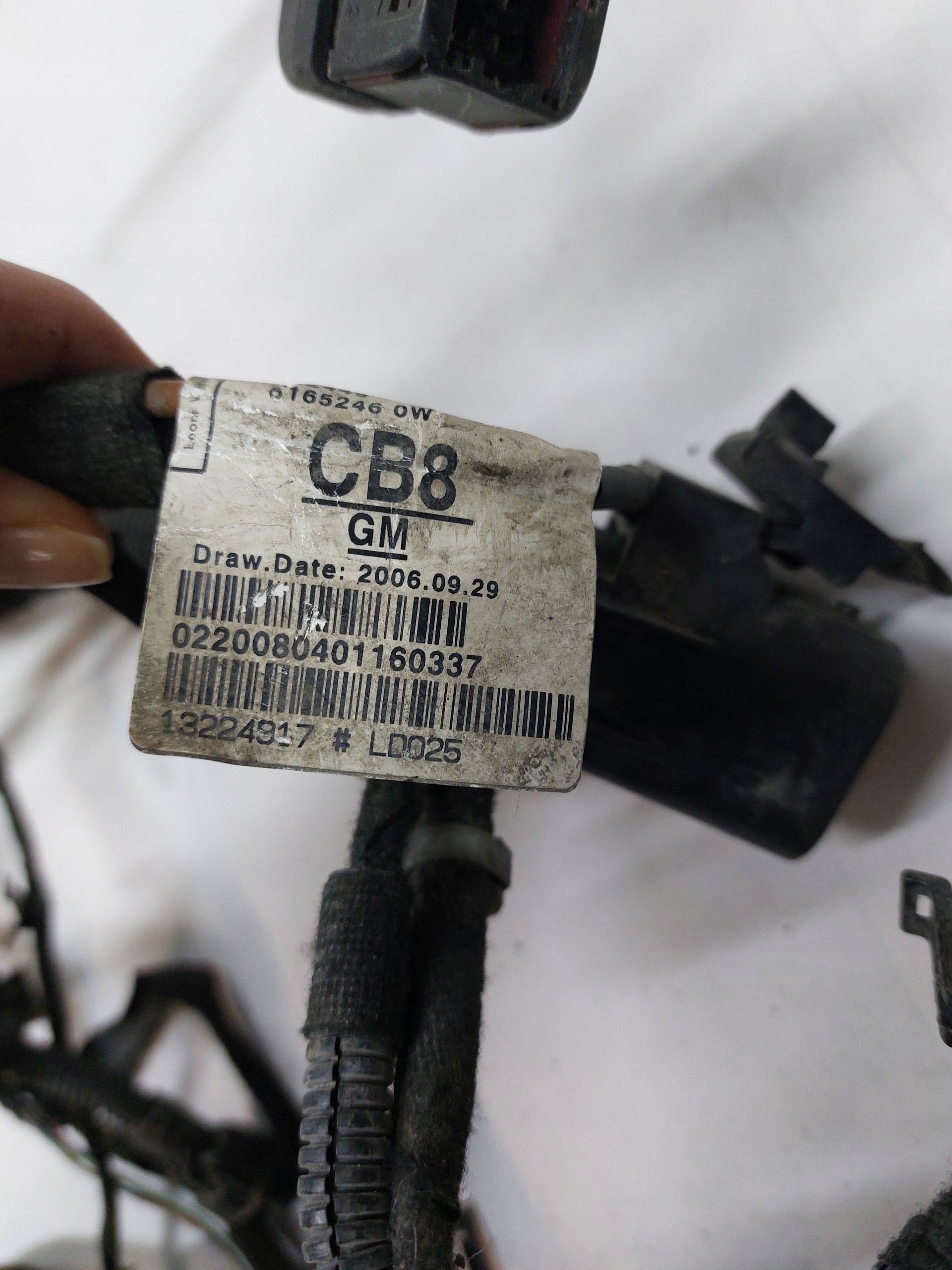 cablaggio KOMORY Motore OPEL ASTRA III 13224917 CB8