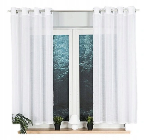 Záclona sable voál výška 245 x 140 cm oka kola