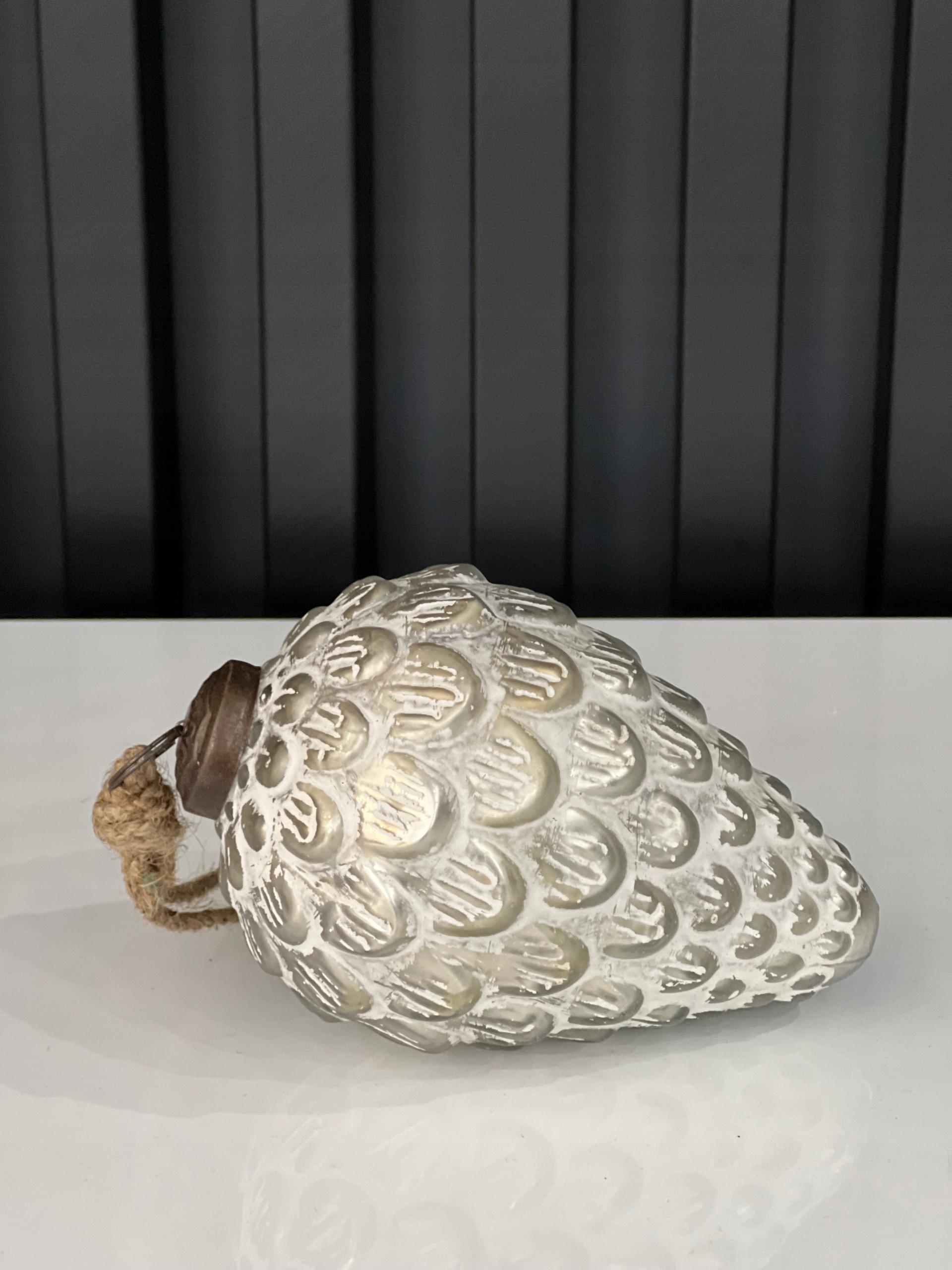 BOMBKA SZYSZKA SZKLANA DEKORACJA ŚWIĄTECZNA Marka inna