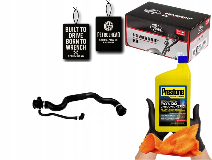 Gumový Kabel Chladicího Systému Horní Bmw 3 E90 3 E91 #Petrolhead Pro+ Kit5