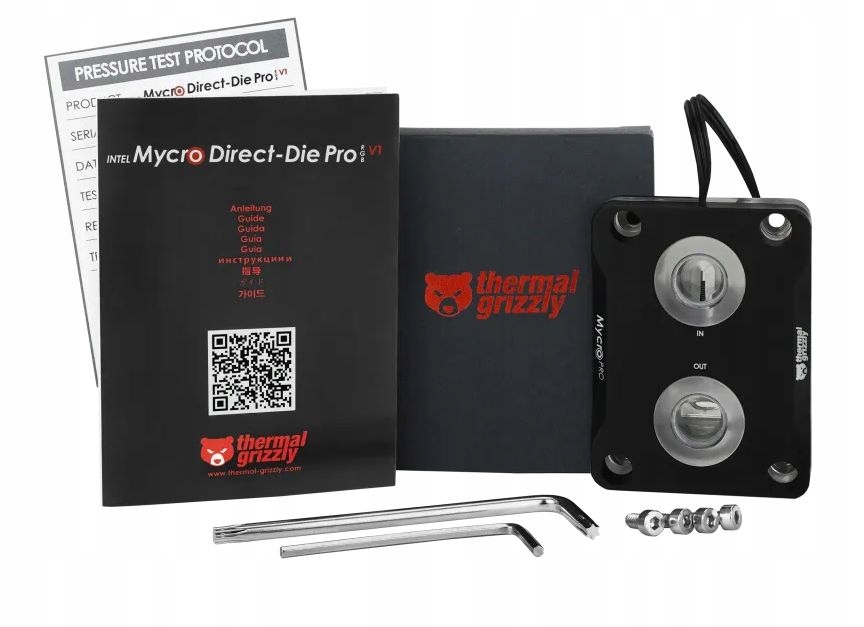 Thermal Grizzly Intel Mycro Direct-die Pro vodní blok Intel