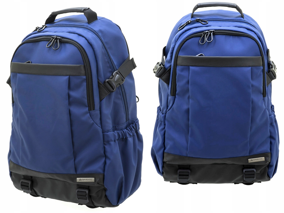 Davidt's Pevný Batoh, Modrý, Vyztužený Pro Notebook
