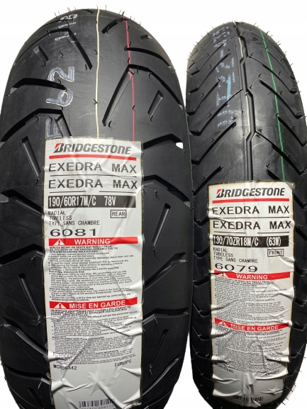 ШИНА BRIDGESTONE 190/60/17 ДЛЯ STRATOLINER 1900