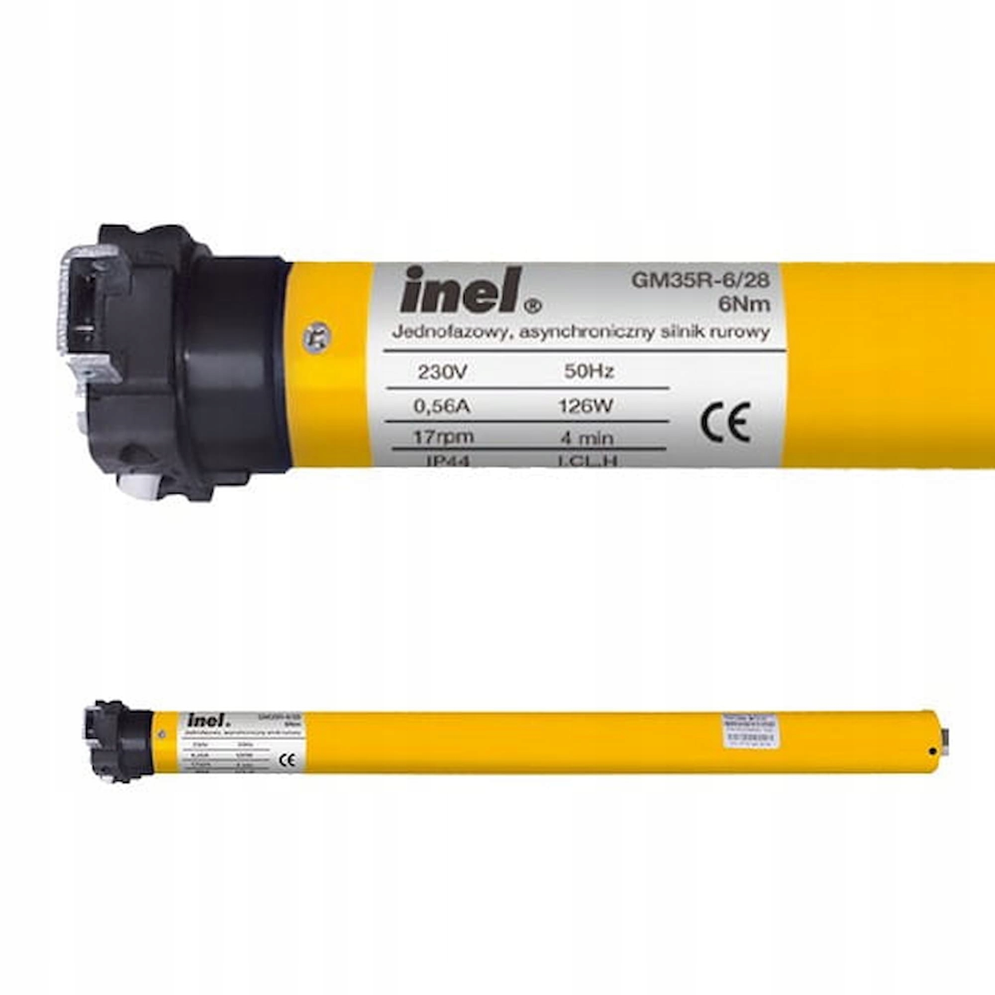 Inel motor pre rolety N-6R 6/17 do potrubia Ø 40 s vstavaným rádioprijímačom