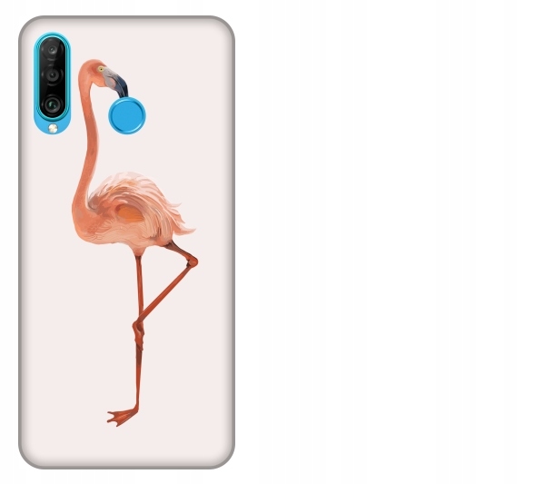 

Etui pokrowiec Huawei P30 Lite Ptak flaming akware